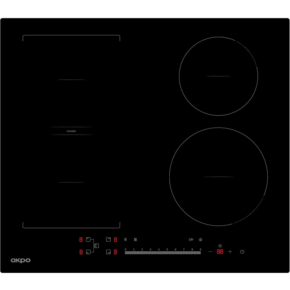 Induction boost. Электрическая варочная панель MPM 60-im-04.