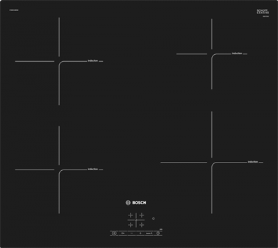 Индукционная варочная панель Bosch PIE601BB5E,  независимая,  черный pie601bb5e - фото 109417