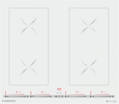 Индукционная варочная панель MAUNFELD CVI594SB2WHA Inverter ка-00022994 - фото 112633