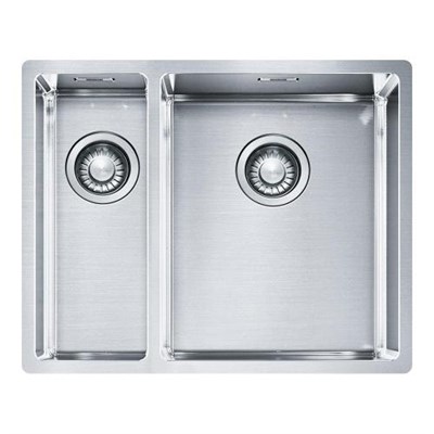 Кухонная мойка 56 см Franke Box BXX 260/160-34-16 нержавеющая сталь полированная 127.0369.916 - фото 133268