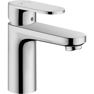 Смеситель для раковины hansgrohe Vernis Blend 100, без сливного гарнитура 71580670, матовый черный 71580000_cfg - фото 173493