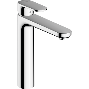 Смеситель для раковины hansgrohe Vernis Blend 190 без сливного гарнитура 71582670, матовый черный 71582000_cfg - фото 173525