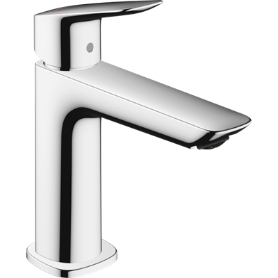 Смеситель для раковины Hansgrohe Logis 71253000, Fine 110, хром 71253000 - фото 173530