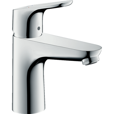 Смеситель для раковины hansgrohe Focus 100 со сливным гарнитуром 31607000, хром 31607000 - фото 173564