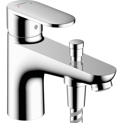 Смеситель Hansgrohe Vernis Blend 71444000 для ванны и душа, на борт ванны, хром 71444000 - фото 173576