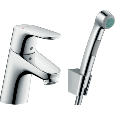 Смеситель Hansgrohe Focus E2 31926000 для раковины с гигиеническим душем 31926000 - фото 173582