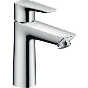 Смеситель для раковины hansgrohe Talis E 110, без сливного гарнитура 71712340, шлифованный черный хром 71712000_cfg - фото 173587