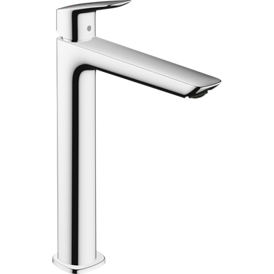 Смеситель Hansgrohe Logis 71257000, 240 Fine для раковины, с донным клапаном, хром 71257000 - фото 173613