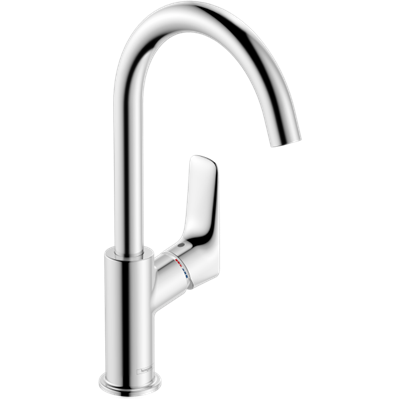 Смеситель для раковины Hansgrohe Logis 71131000, хром 71131000 - фото 173640