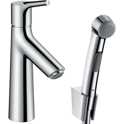 Смеситель Hansgrohe Talis S 72290000 для раковины с гигиеническим душем, хром 72290000 - фото 173680