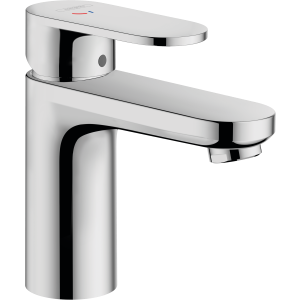 Смеситель для раковины hansgrohe Vernis Blend 70 CoolStart, со сливным гарнитуром 71584670, матовый черный 71584000_cfg - фото 173893