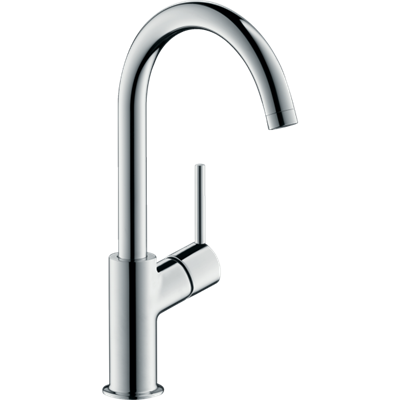 Смеситель для раковины hansgrohe Talis 210 с поворотным изливом 32082000, хром 32082000 - фото 174035