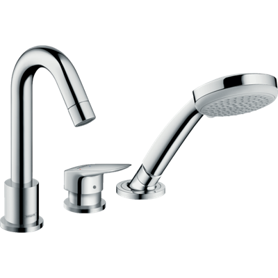 Смеситель Hansgrohe Logis 71310000 на борт ванны 71310000 - фото 174139