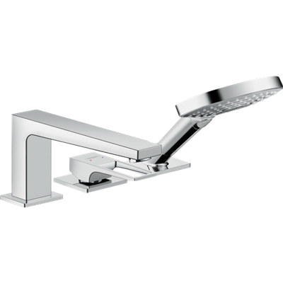 Смеситель Hansgrohe Metropol 74551000 для ванны, без набора Secuflex 74551000 - фото 174145