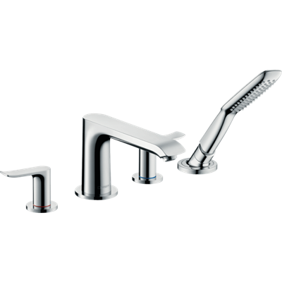 Смеситель Hansgrohe Metris 31442000 на борт ванны 31442000 - фото 174163