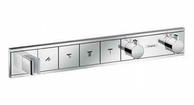 Смеситель Hansgrohe RainSelect 15357000 для душа, термостатический, хром 15357000 - фото 185810