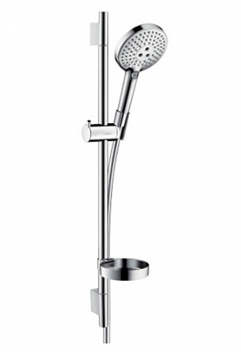 Душевой гарнитур Hansgrohe Raindance Select S 120 3jet 65 см 26630000, корпус хром, лицевая часть хром 26630000 - фото 188051