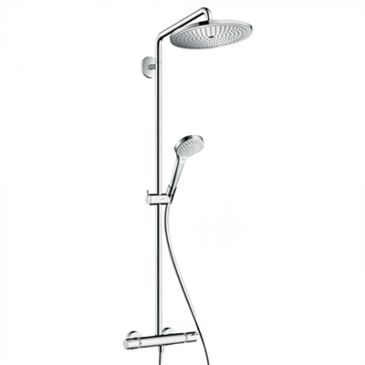 Душевая система Hansgrohe Croma Select S 26790000 280 Showerpipe, термостатическая, хром 26790000 - фото 188165