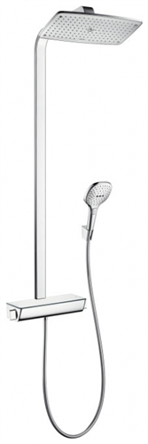 Душевая система Hansgrohe Raindance E 27112400 Showerpipe 360 1jet, термостатическая, белый/хром 27112400 - фото 188404