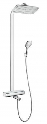 Душевая система Hansgrohe Raindance E 27113000 360 Showerpipe 1jet с изливом, хром 27113000 - фото 188405