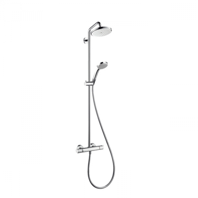 Душевая система Hansgrohe 27135000 Croma с термостатом, хром 27135000 - фото 188429