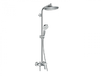 Душевая система Hansgrohe 27269000 Crometta S 240 1jet Showerpipe EcoSmart 27269000 - фото 188469