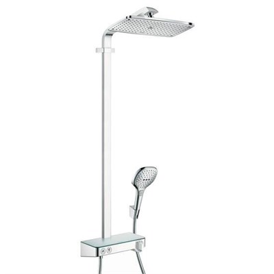 Душевая система Hansgrohe Raindance E 360 1jet ST Showerpipe 27288000, ручной душ 3 режима струи, хром 27288000 - фото 188488