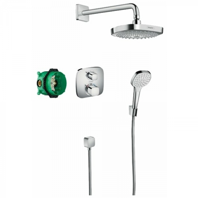 Душевая система Hansgrohe Croma Select E 27294000, хром 27294000 - фото 188496