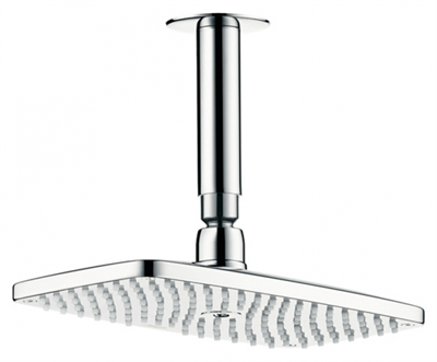 Верхний душ Hansgrohe Raindance Air 27380000, 25х15 см, 1 режим струи, с держателем 27380000 - фото 188546