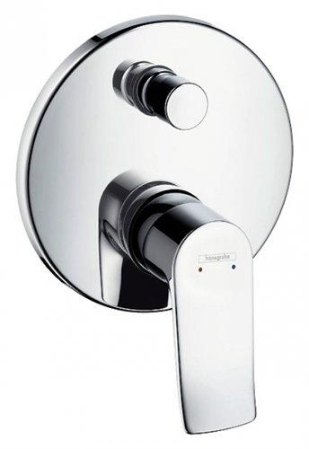 Смеситель Hansgrohe Metris 31493000 для ванны и душа, хром 31493000 - фото 189436