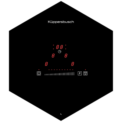 Индукционная варочная панель домино Kuppersbusch EKWI 3740.0 S 4037321023032 - фото 191686