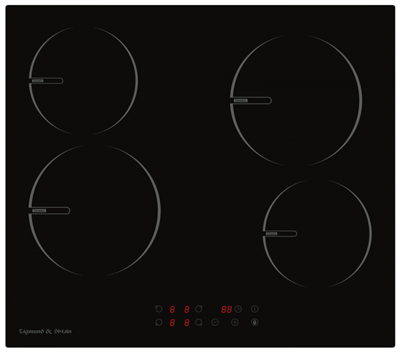 Встраиваемая электрическая варочная панель Zigmund & Shtain CNS 289.60 BS 4250055609161 - фото 192095
