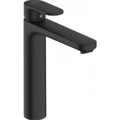 Смеситель Hansgrohe Vernis Blend 71552670 для раковины 230, с донным клапаном, черный матовый 71552670 - фото 197219