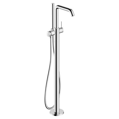 Смеситель напольный для ванны и душа Hansgrohe Tecturis S 73440000, цвет хром 73440000 - фото 199945