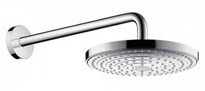 Верхний душ Hansgrohe Raindance Select 26466000, 24х24 см, 2 режима струи, с держателем, хром 26466000 - фото 223725