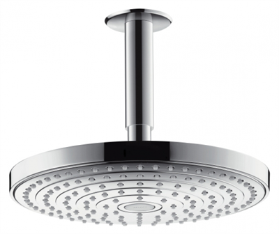 Верхний душ Hansgrohe Raindance Select 26469000 EcoSmart, 24х24 см, 2 режима струи, с держателем 26469000 - фото 223729