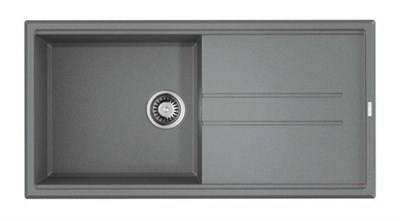 Гранитная мойка Omoikiri Tedori 100-GR Tetogranit/leningrad grey 4993567 - фото 39008