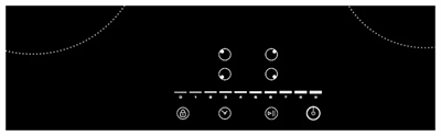 Lex Электрическая варочная панель EVH 640-1 BL CHYO000196 - фото 43471