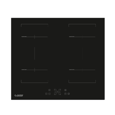 Встраиваемая индукционная варочная панель Exiteq EXH-317IB e40033 - фото 48276