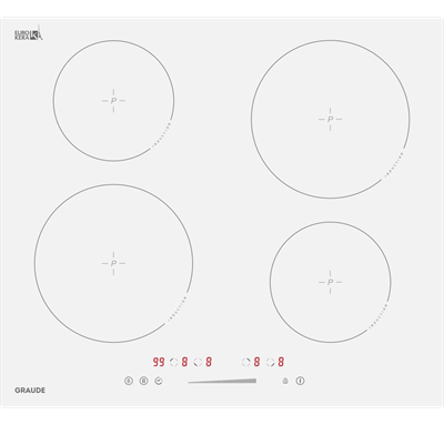 Встраиваемая индукционная варочная панель Graude IK 60.0 AW 4260475243173 - фото 57322
