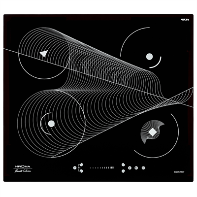 Встраиваемая индукционная варочная панель Krona MERIDIANA 60 BL 00026354 - фото 64358
