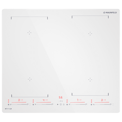 Встраиваемая индукционная варочная панель Maunfeld CVI604SBEXWH Inverter ка-00022451 - фото 89212