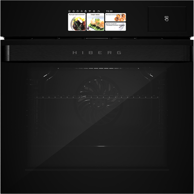 Электрический духовой шкаф HIBERG S-VM 6615 B i-SMART 00000354264 - фото 94449