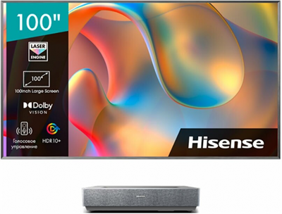 Телевизор Hisense Lazer 100L5H серебристый 100l5h - фото 98495