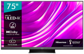 Телевизор Hisense 75U8HQ 8 черный 75u8hq