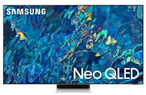 Телевизор QLED Samsung 55" QE55QN95BAUXCE Series 9 серебристый 4K Ultra HD 120Hz DVB-T2 DVB-C DVB-S2 USB WiFi Smart TV (RUS) qe55qn95bauxce