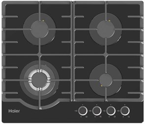 Встраиваемая газовая варочная панель Haier HHX-G64RFB td0050132ru