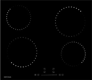 Krona Электрическая варочная панель CORTO 60 BL ка-00002183