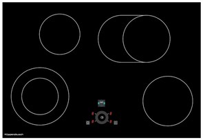 Электрическая варочная поверхность Kuppersbusch KE 8330.0 SR 00-00004647