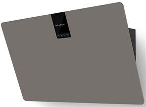 Faber SOFT EDGE GRIGIO LONDRA A80 вытяжка наклонная, 80 см, 1000 м3/ч, серый матовый 330.0597.527